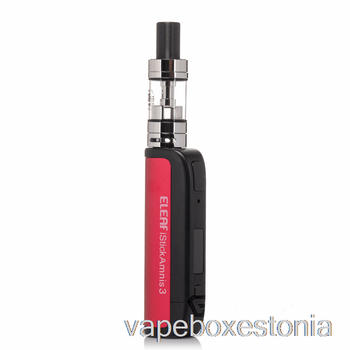 Vape Box Estonia Eleaf Istick Amnis Iii 3 20w Stardikomplekt Punane